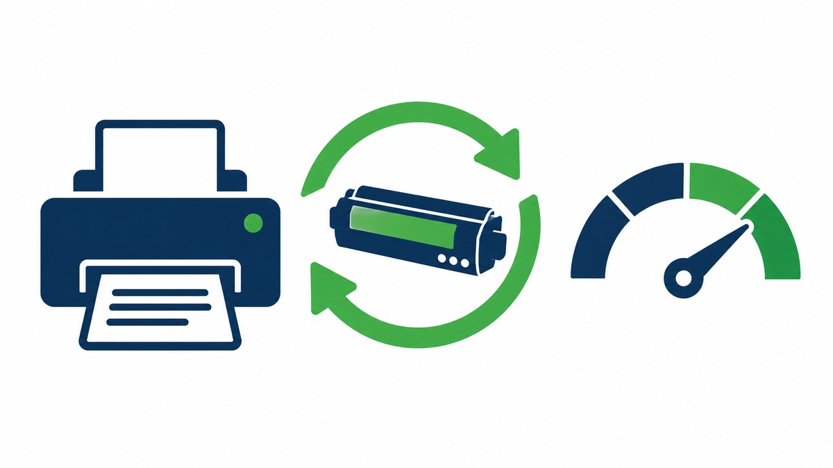Toner ve sarf malzemesi otomatik yenileme döngüsü